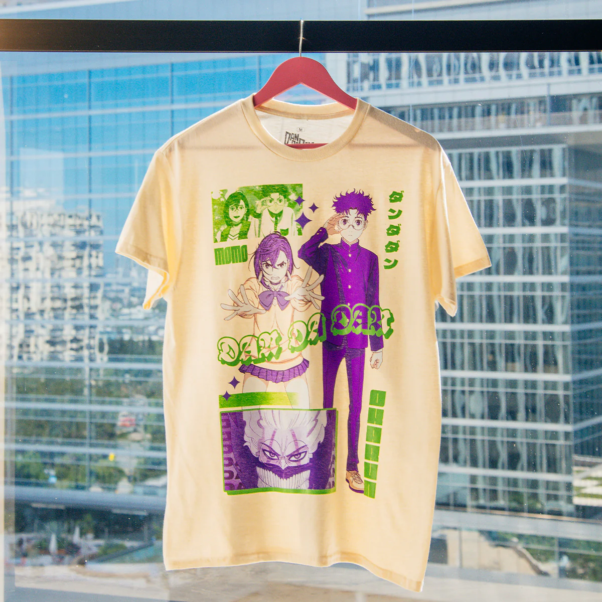 DAN DA DAN Okarun and Momo Glow T-Shirt - Image 2