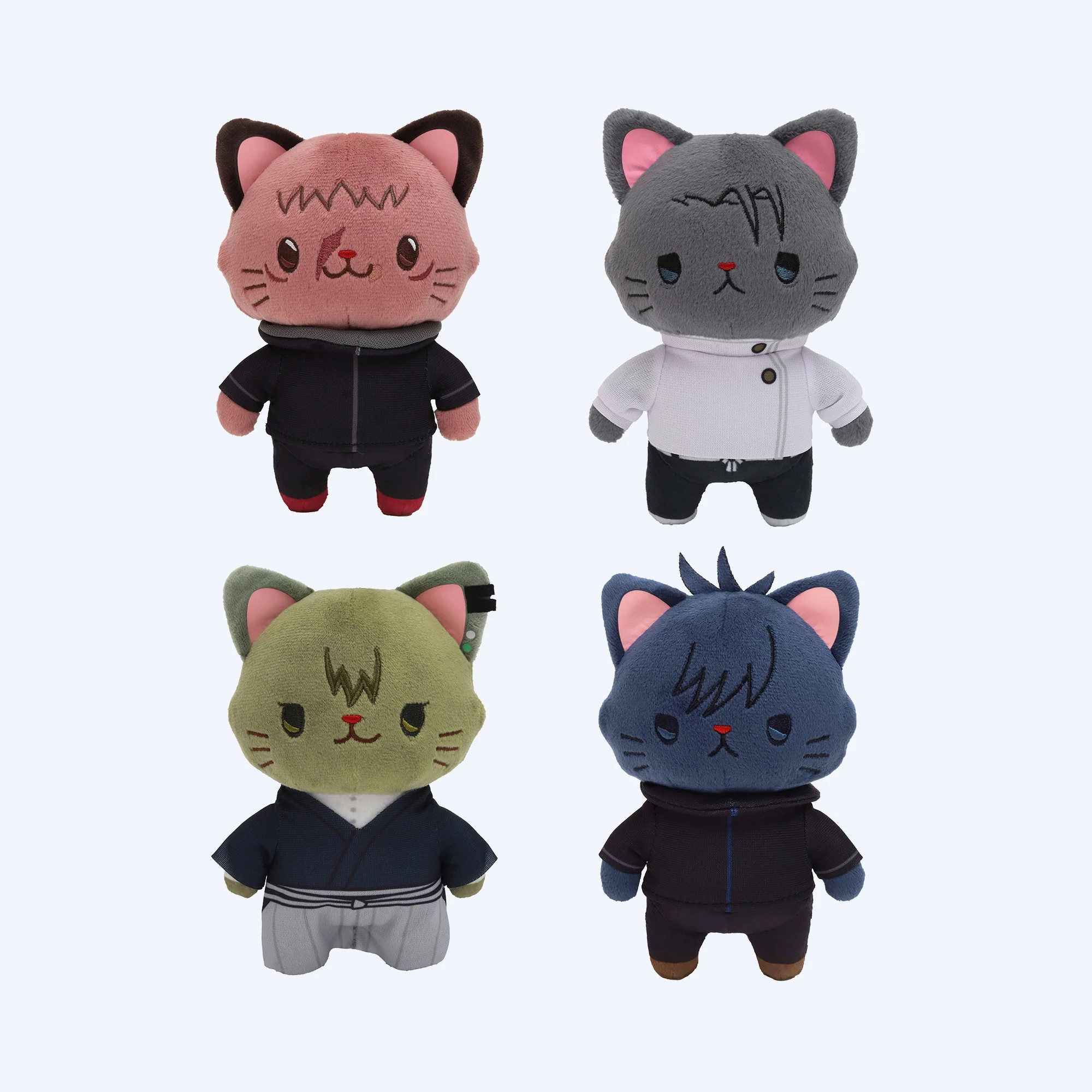 JUJUTSU KAISEN Culling Game Cat Plush Blind Keychain with Eye Mask