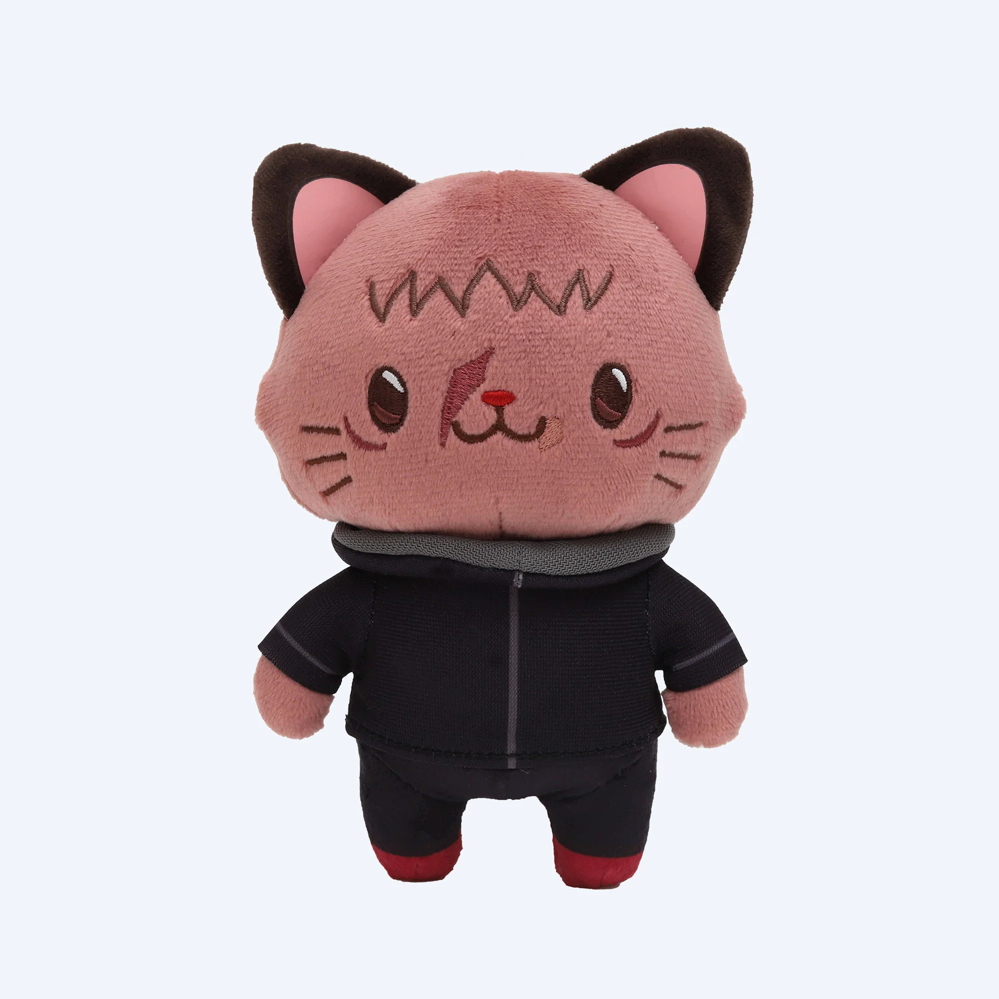 JUJUTSU KAISEN Culling Game Cat Plush Blind Keychain with Eye Mask - Image 2