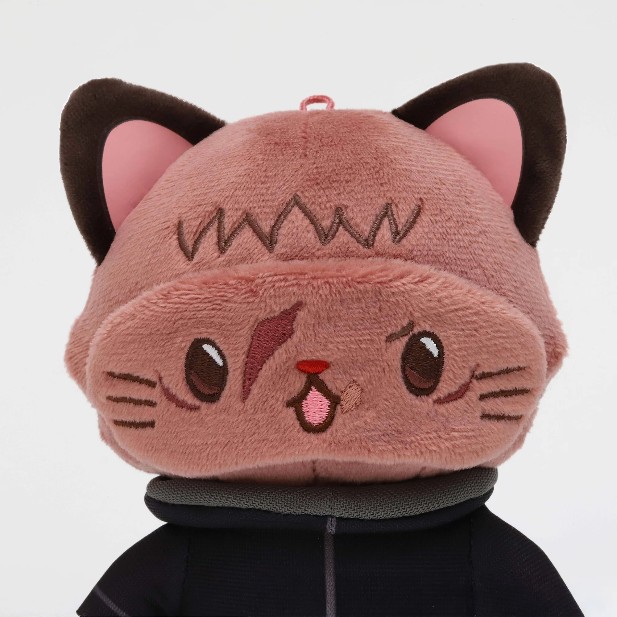 JUJUTSU KAISEN Culling Game Cat Plush Blind Keychain with Eye Mask - Image 3