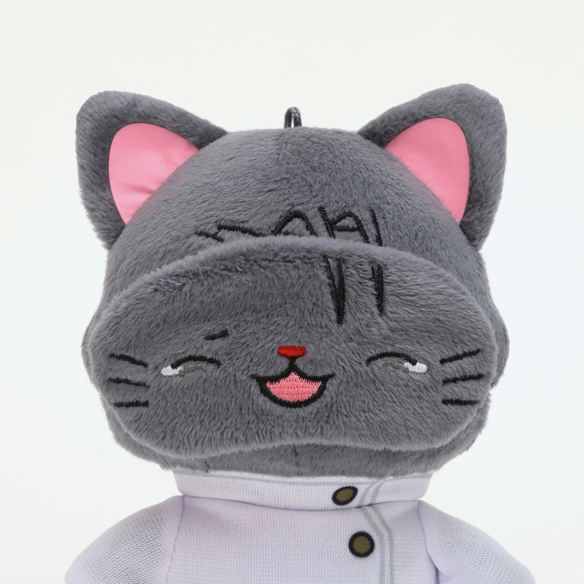 JUJUTSU KAISEN Culling Game Cat Plush Blind Keychain with Eye Mask - Image 5
