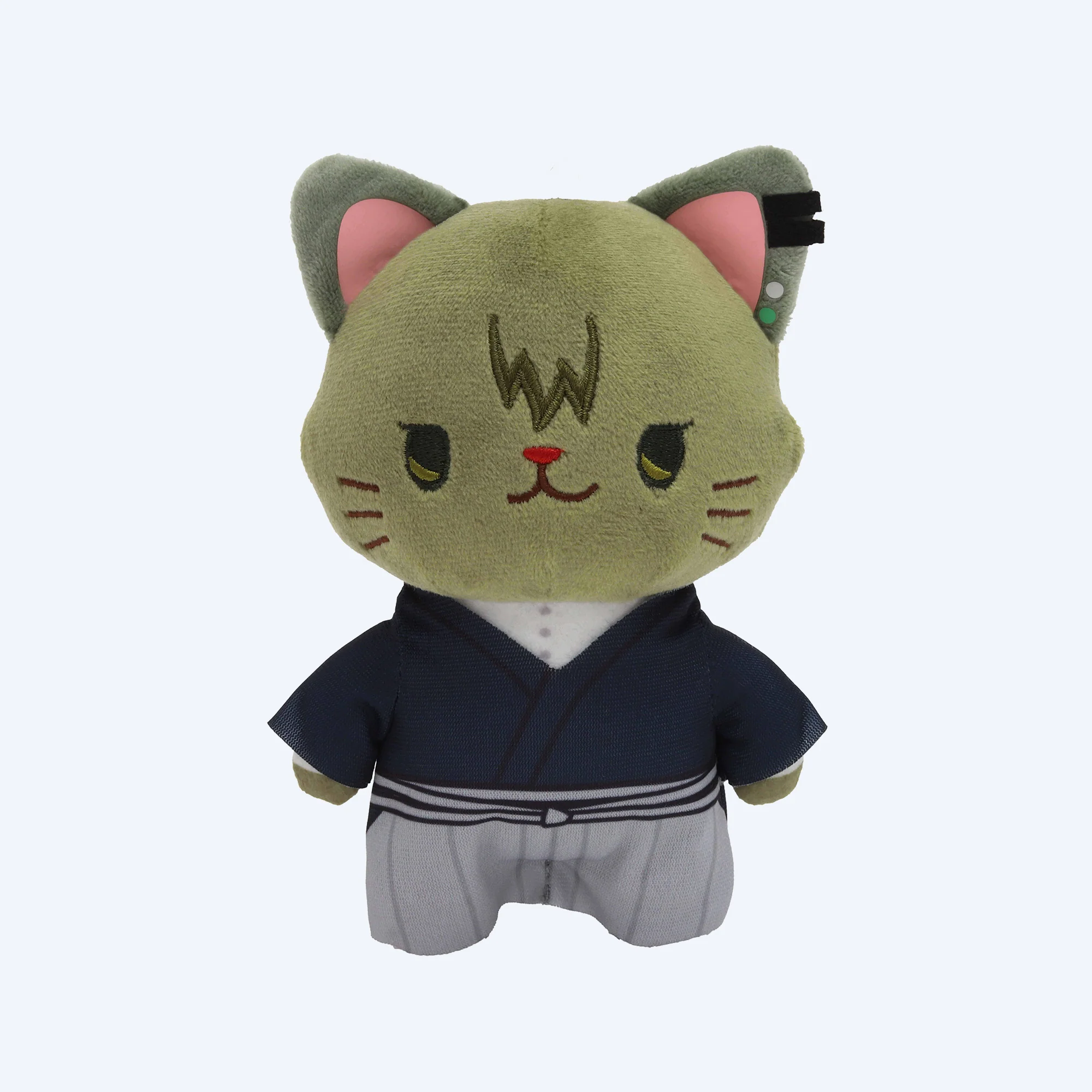 JUJUTSU KAISEN Culling Game Cat Plush Blind Keychain with Eye Mask - Image 6