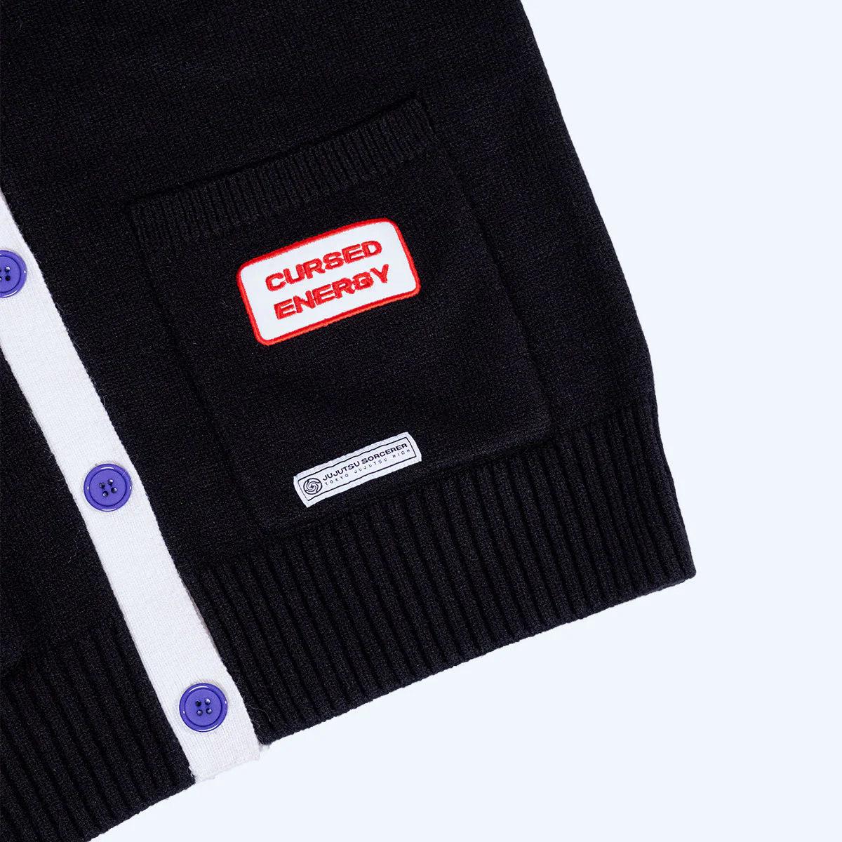 JUJUTSU KAISEN Gojo Multi Patch Cardigan - Image 7