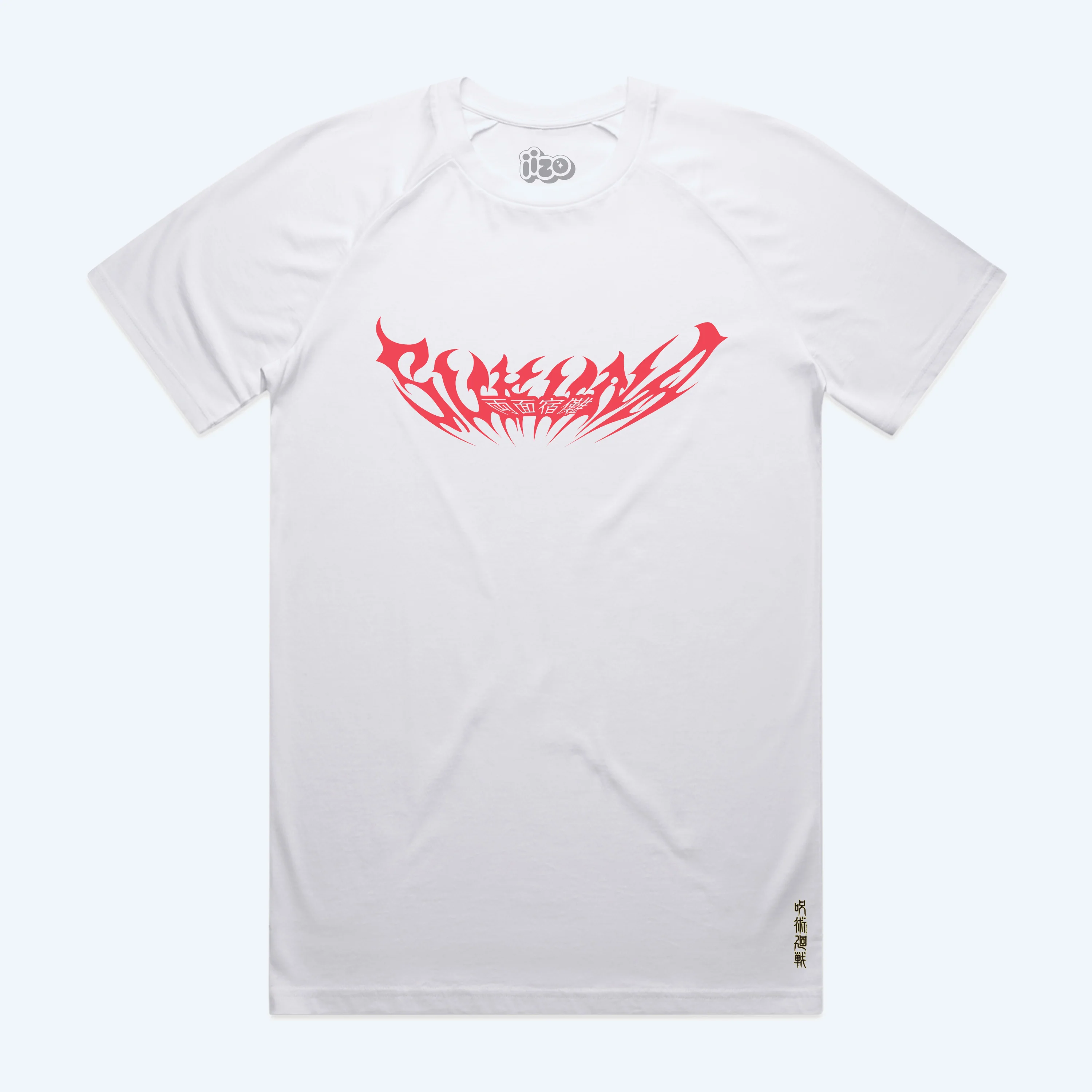 Jujutsu Kaisen Sukuna King of Curses Raglan T-Shirt - Image 5