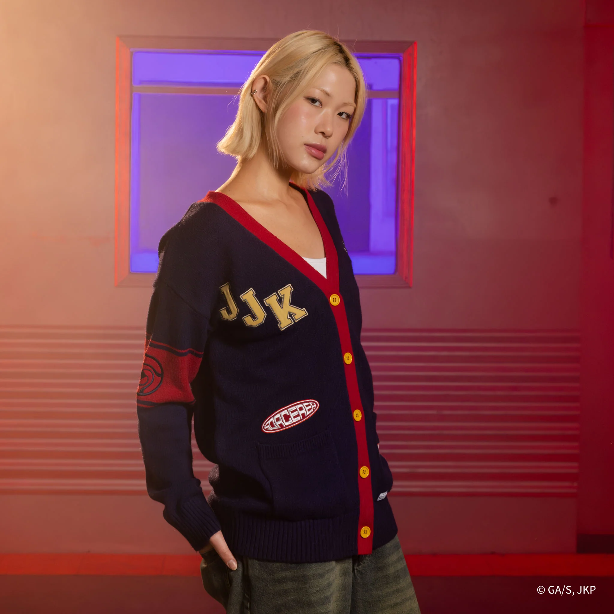 JUJUTSU KAISEN Yuji Multi Patch Cardigan - Image 10