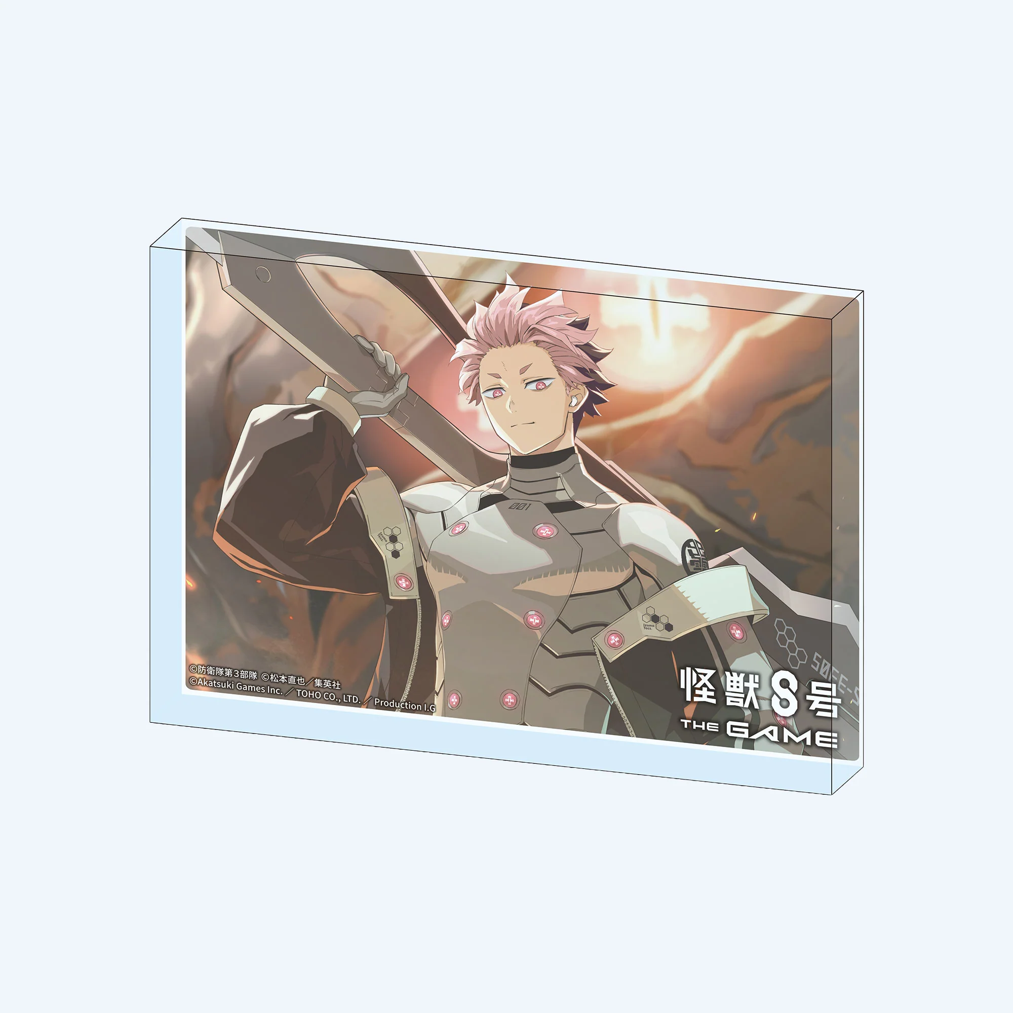 Kaiju No.8 THE GAME Gen Narumi Acrylic Block - Image 3