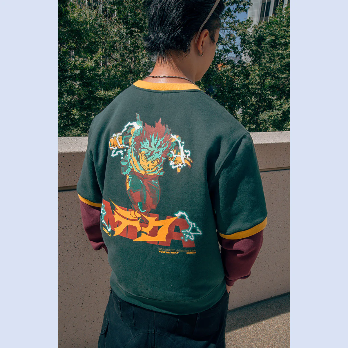 My Hero Academia Deku Twofer Sweatshirt - Image 5