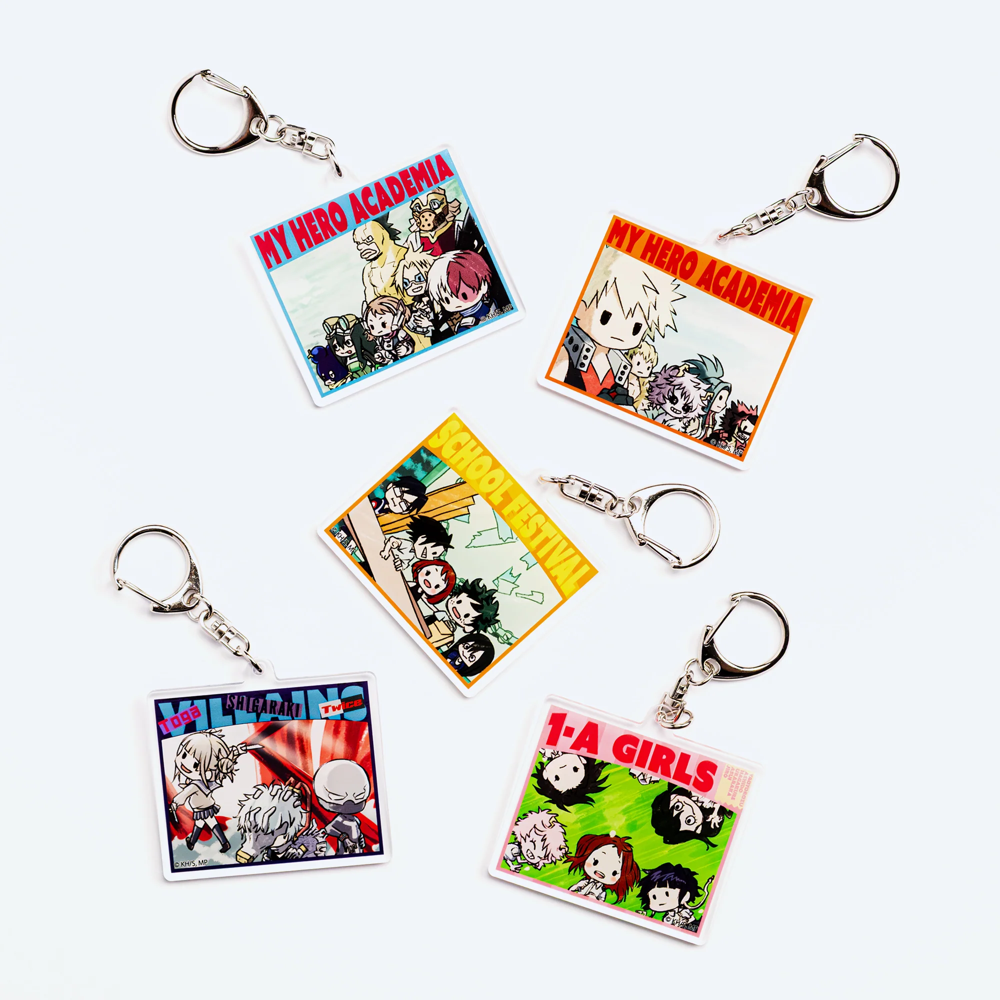 My Hero Academia GraffArt School Festival Acrylic Keychain - Image 2