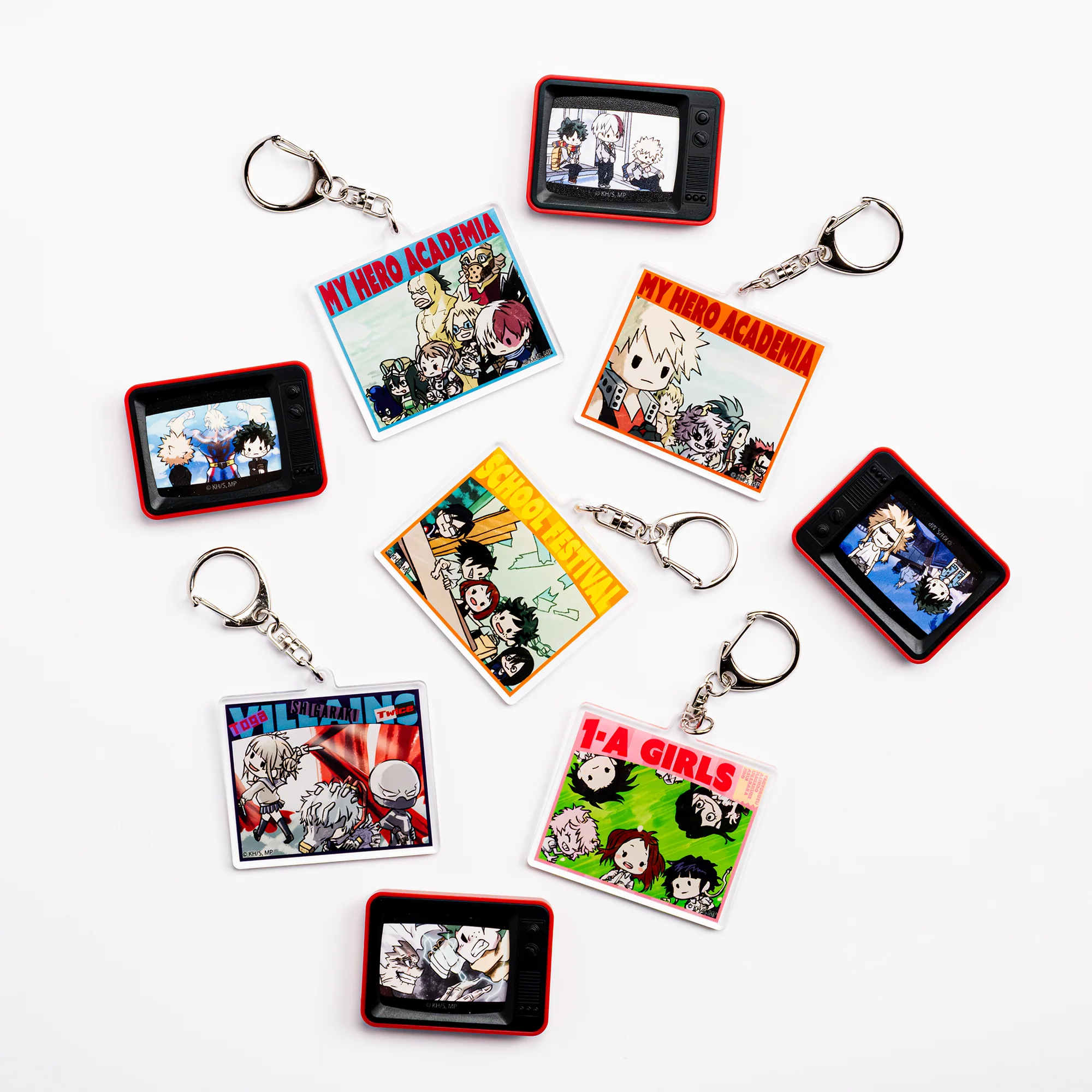My Hero Academia GraftArt Kirishima Kaminari Ojiro Acrylic Keychain - Image 2