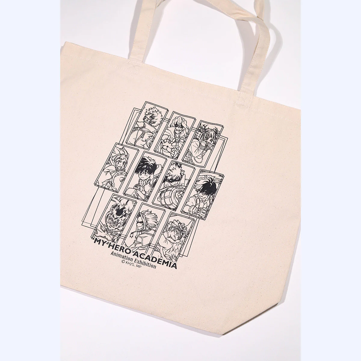 My Hero Academia Heroes and Villains Lineart Tote Bag - Image 3