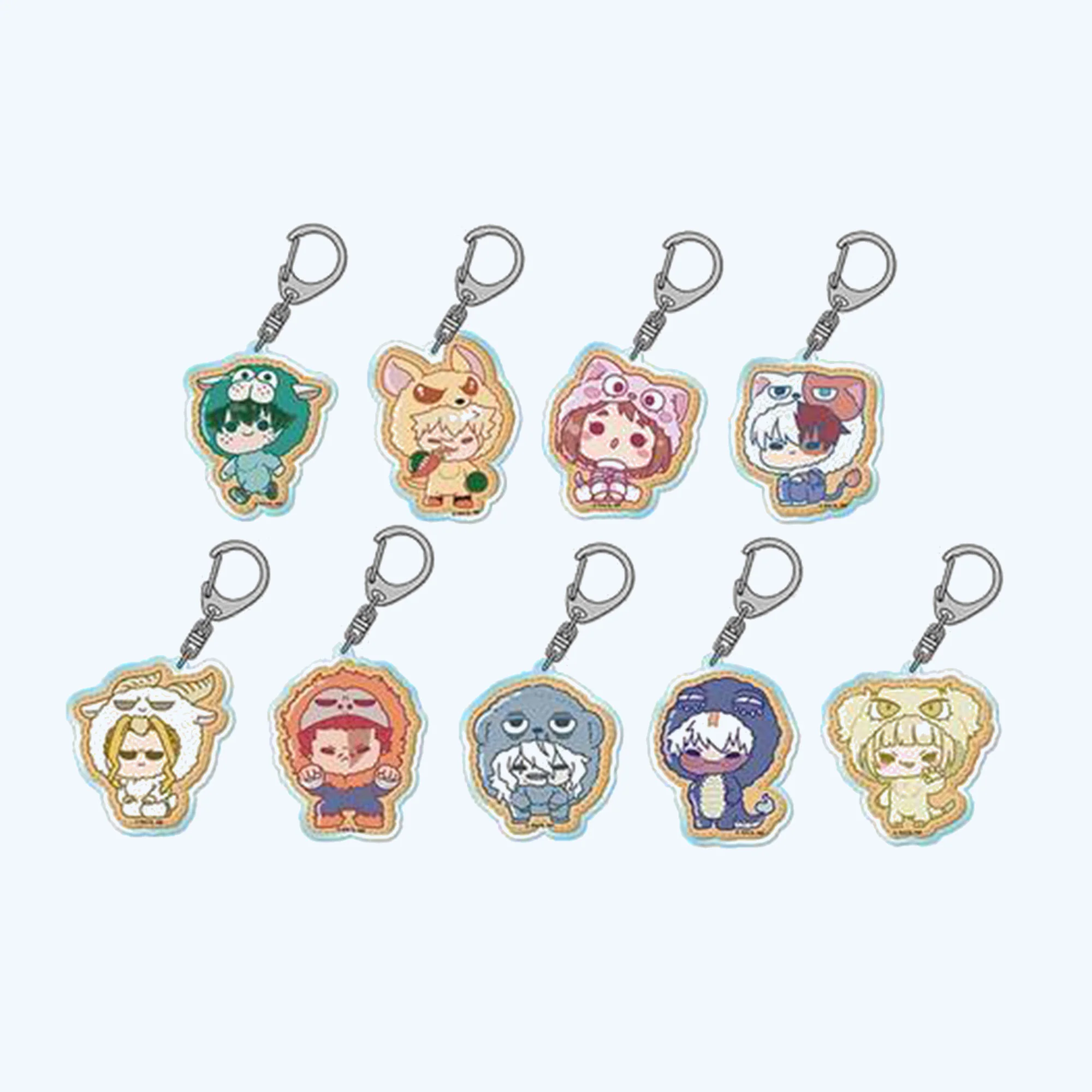My Hero Academia Ocha Cat Acrylic Keychain - Image 2
