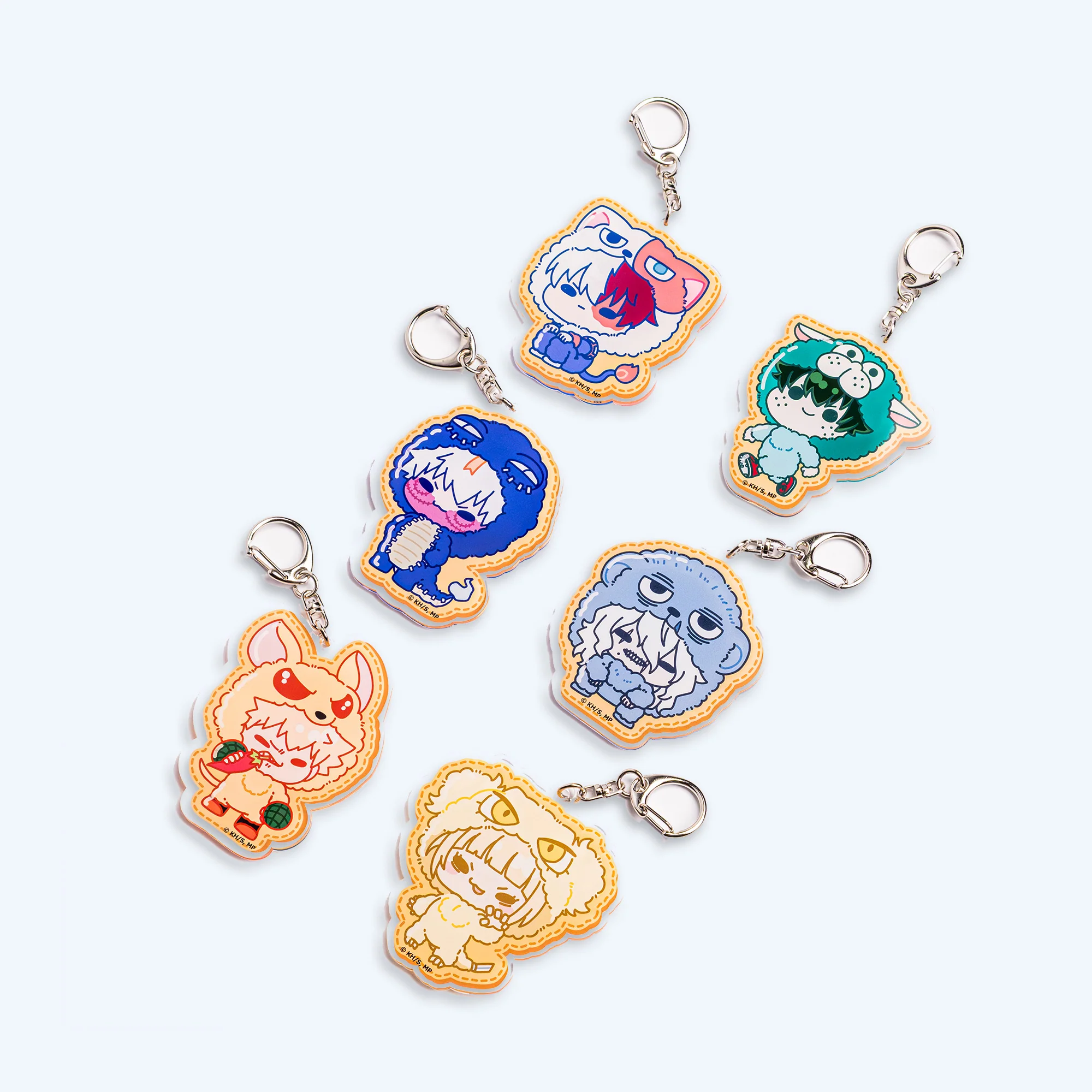 My Hero Academia Ocha Cat Acrylic Keychain - Image 3