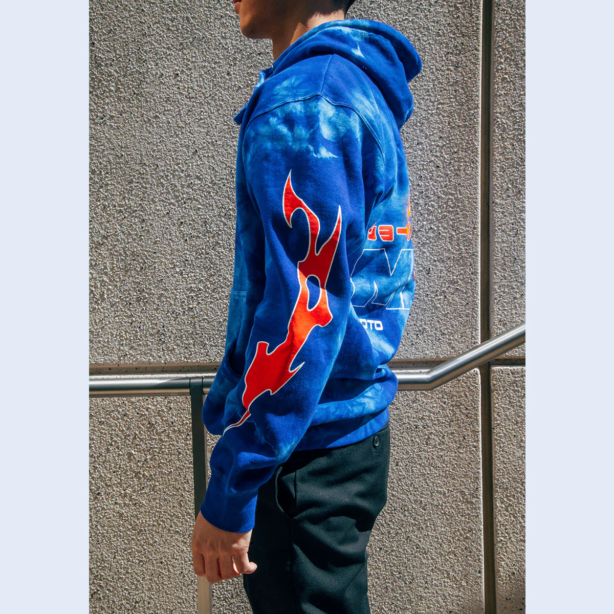 My Hero Academia Shoto Crystal Washed Pullover Hoodie - Image 4