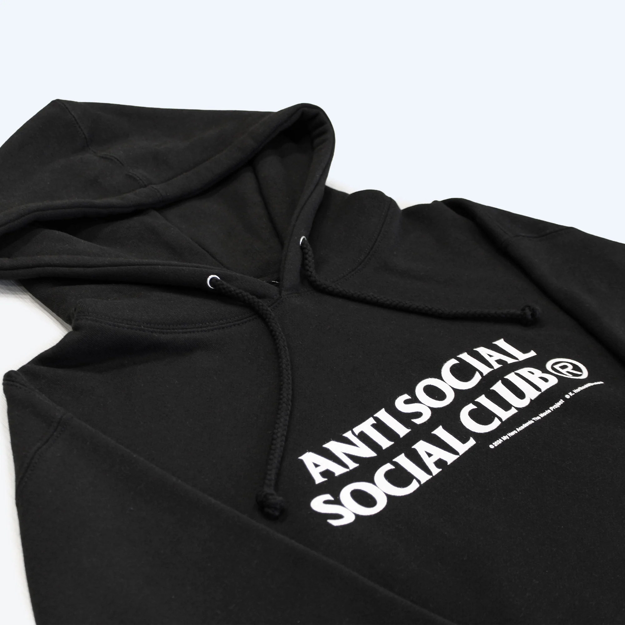 My Hero Academia x AntiSocialSocialClub Deku Hoodie - Black - Image 3