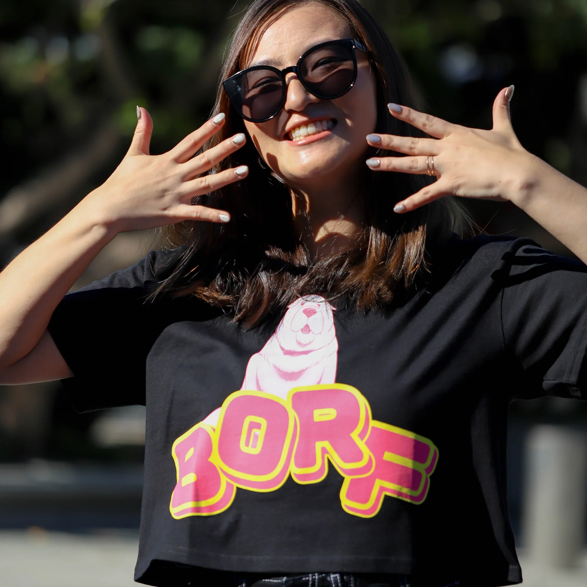 SPY x FAMILY Bond BORF Crop T-Shirt - Image 3